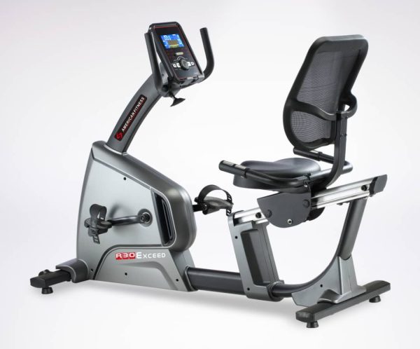 AMERICAN FITNESS HIGH QUALITY SEMI COMMERCIAL RECUMBENT BIKE MACHINE
