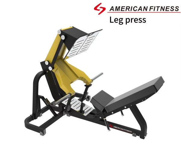 American Fitness Commercial Plate-Loaded Linear Leg Press Machine