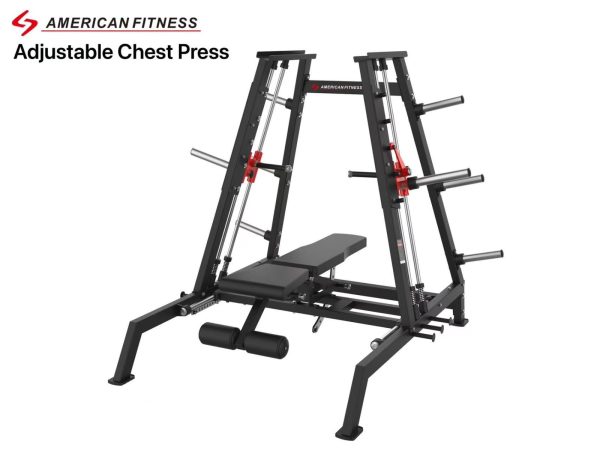 COMMERCIAL ADJUSTABLE PLATE LOADED CHEST PRESS MACHINE
